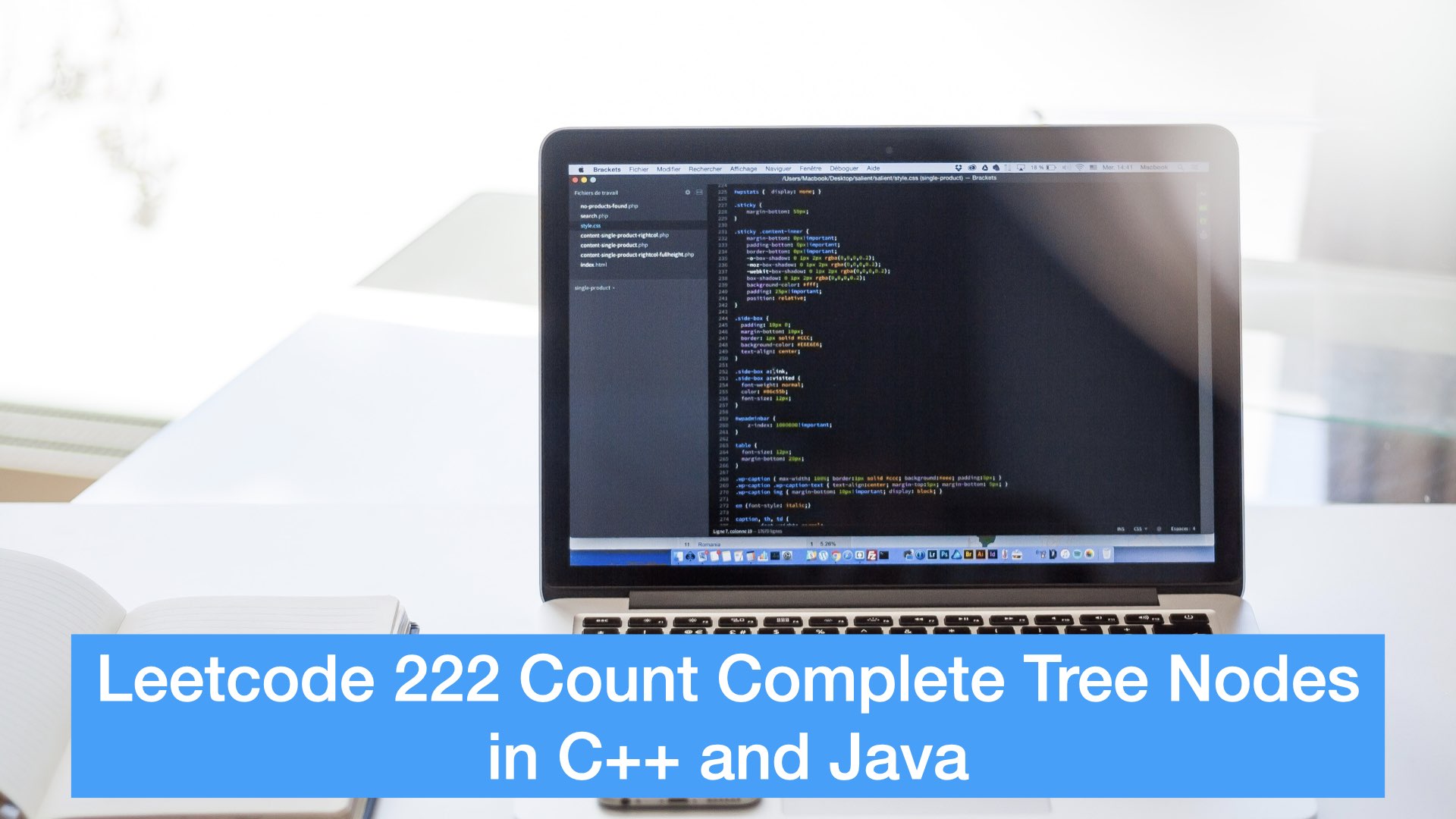 Algorithms Practice Leetcode 222 Count Complete Tree Nodes in C++ and ...